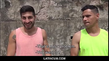 Latincum.com - Straight Latino Boy & Hot Gay Best Friend Fuck For Cash free video