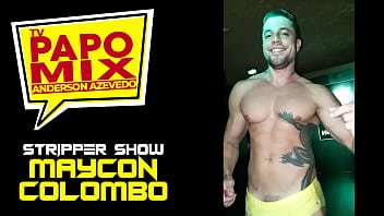 Toda Ousadia Do Stripper Maycon Colombo Em Apresentação Na Hot House - Whatsapp Papomix (11) 94779-1519 free video