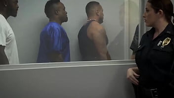 White Cops Fucked Doggy Style In A Wharehouse free video